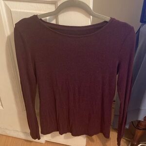 🧡🧡Long Sleeve Burgundy Blouse🧡🧡